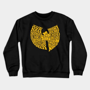 annyversary 30th wutang Crewneck Sweatshirt